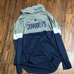 Nike Dri-Fit NFL "DALLAS COWBOYS" Team Apparel Pullover Jacket- Women's XL